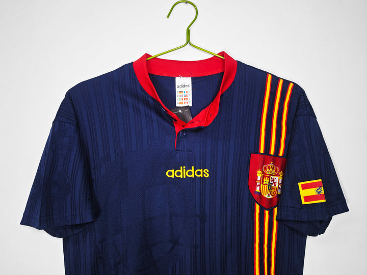 Camiseta retro visitante de España 1996