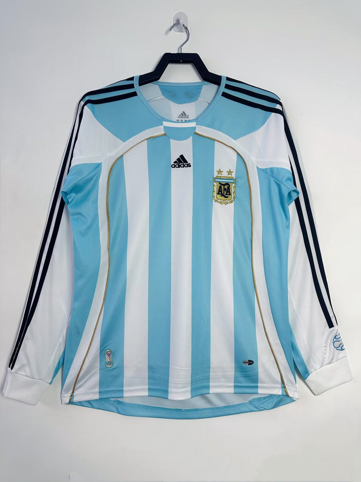 Camiseta retro local de Argentina 2006 - Manga larga