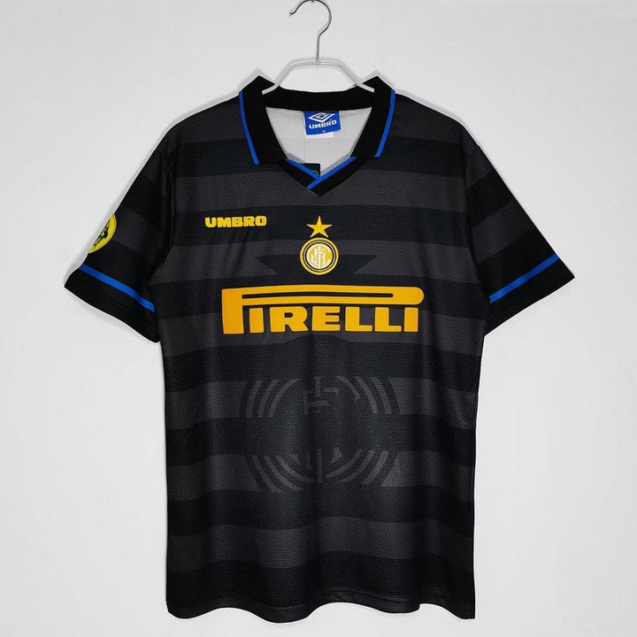 Camiseta retro de visitante del Inter de Milán 1997-98