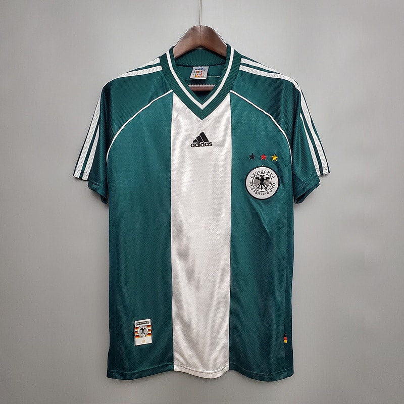 Camiseta retro de visitante de Alemania 1998