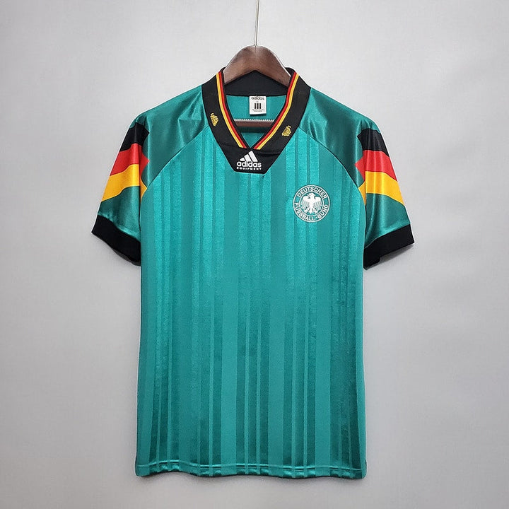 Camiseta retro de visitante de Alemania 1992