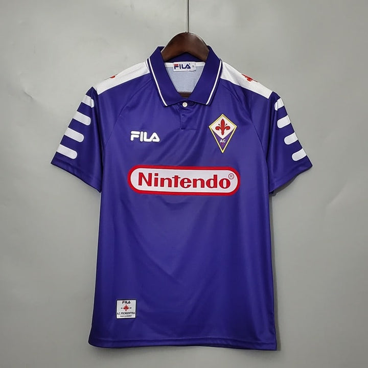 Camiseta retro local de la Fiorentina 1998