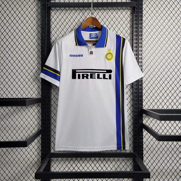 Camiseta retro de visitante del Inter de Milán 1997-98