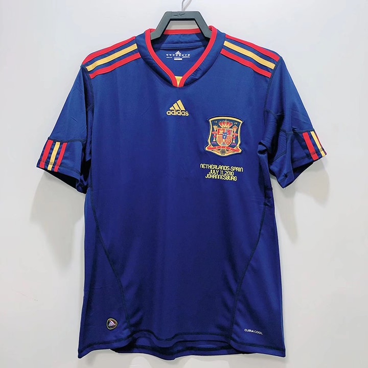 Camiseta retro visitante de España 2010