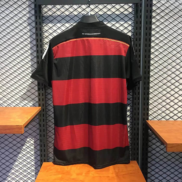 Camiseta retro de visitante de Alemania 2014