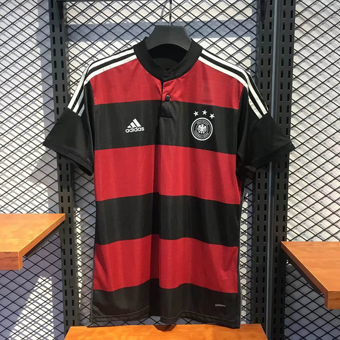 Camiseta retro de visitante de Alemania 2014