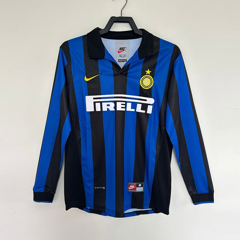 Camiseta retro de manga larga del Inter de Milán 98/99