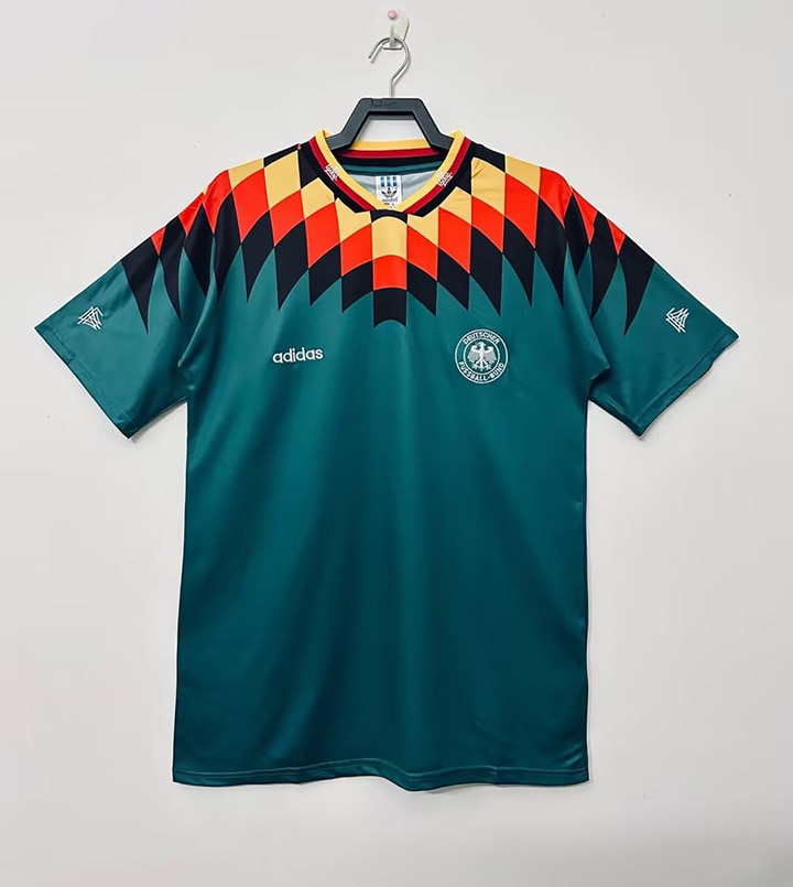 Camiseta retro de visitante de Alemania 1994