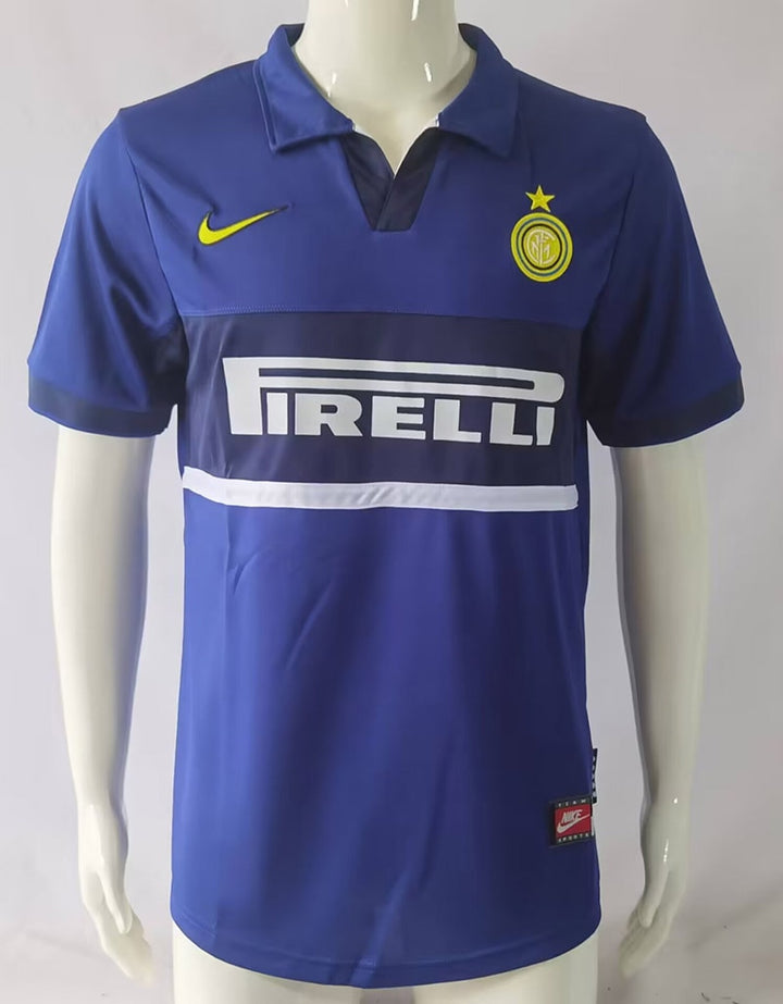 Camiseta retro de visitante del Inter de Milán 98/99 (tercera equipación)