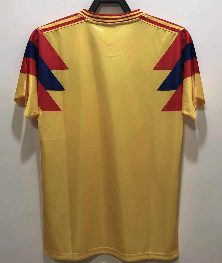Camiseta retro visitante de Colombia 1990