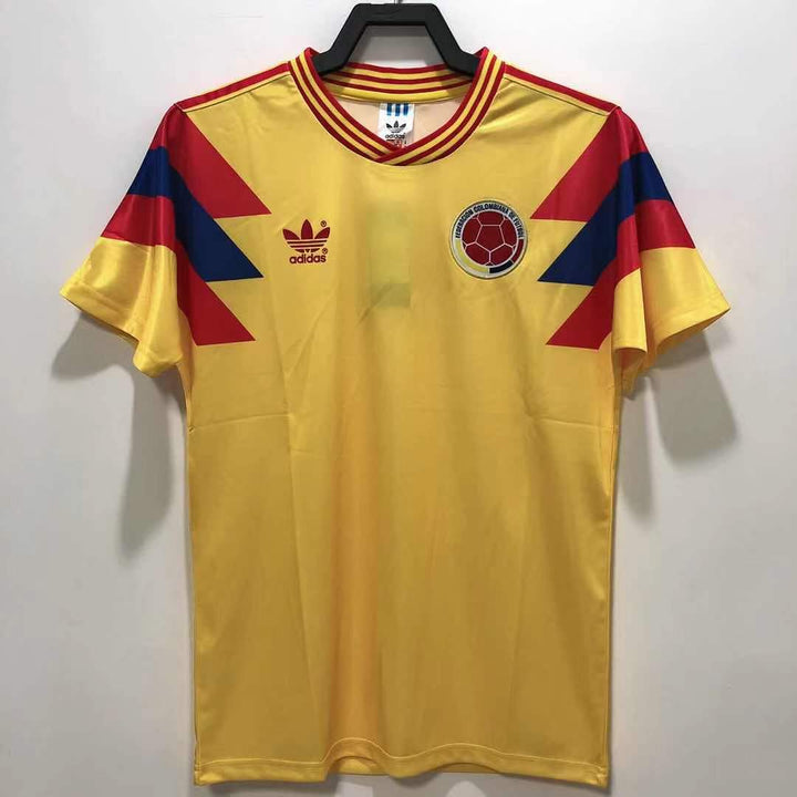 Camiseta retro visitante de Colombia 1990