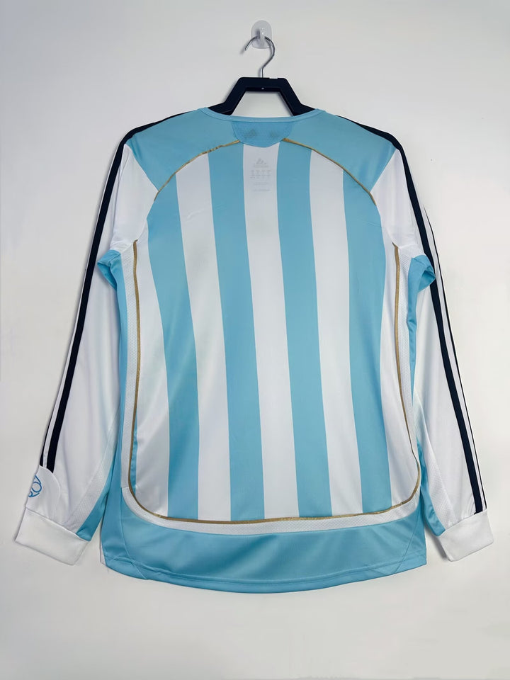 Camiseta retro local de Argentina 2006 - Manga larga