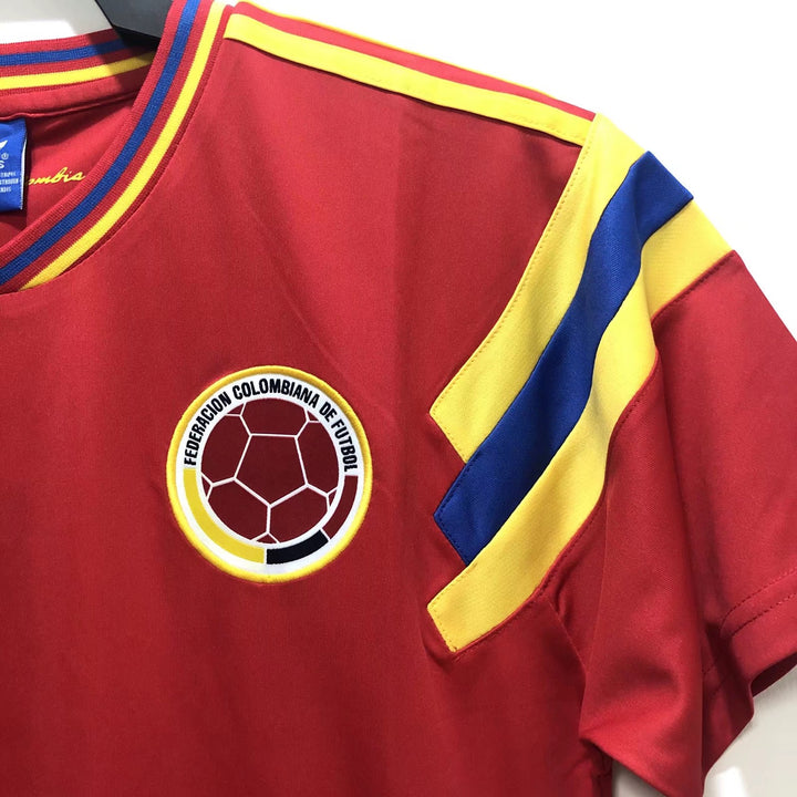 Camiseta retro local de Colombia 1990