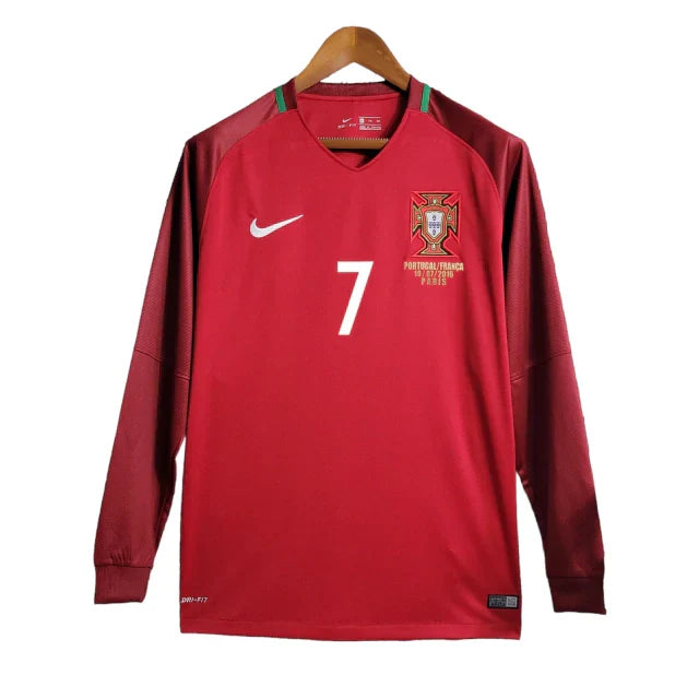 Camiseta Retro Portugal 2016 - Ronaldo #7